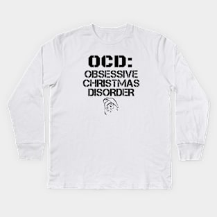 Obsessive Compulsive Disorder Kids Long Sleeve T-Shirt